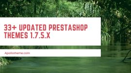 33+ Updated Prestashop themes 1.7.5